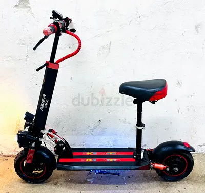 Electric Scooter with Seat —  Foldable, Good Condition