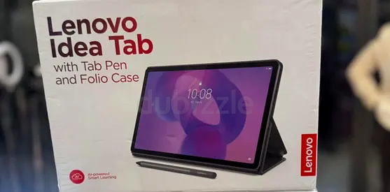 Lenovo Idea Pad with pen and folio