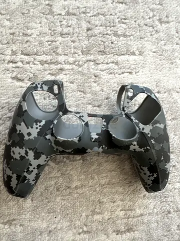 Ps5/playstation controller cover navy gray