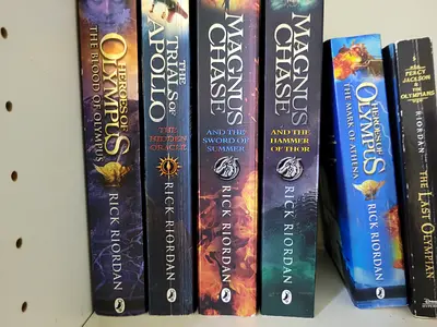 6 books Rick Riordan Collection Olympus/magnus/ Percy Jackson