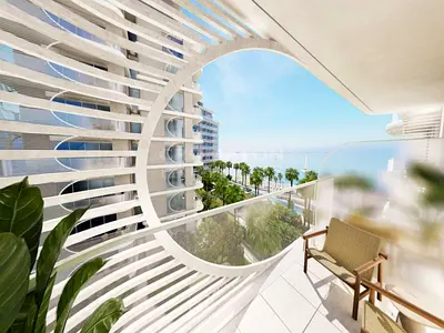 Beachfront Living Apt | Partial Pool + Sea View |