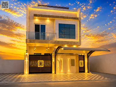 فيلا 5 غرف مع روف للبيع بسعر خرافي موقع مميز أمامها حديقة كبيرة تملك حر و امكانية التمويل البنكي