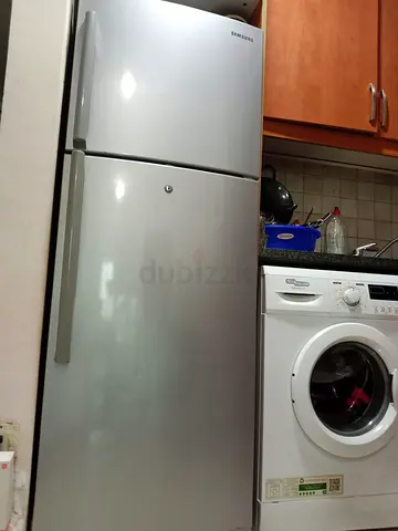 Samsung Top Freezer Refrigerator - Silver, Good Working Condition