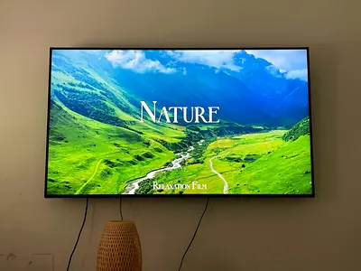 65-inch LG Nano-cell LED Smart TV - Wall Mounted, Flawless Condition, Very light usage