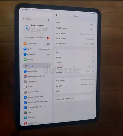 I pad pro m4 256gb 11-inch