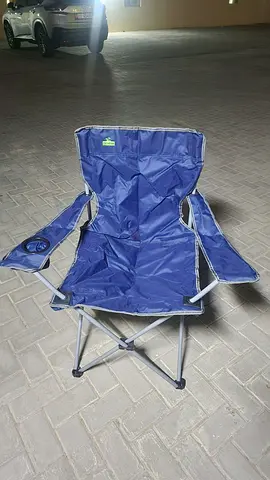 Portable Folding Camping Chair Qty-3, with Cup Holder