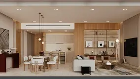 Downtown View 1BR | Binghatti Ruby | Large Balcony