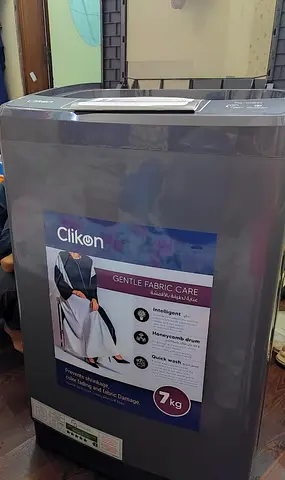 Clikon 7kg Top Load Washing Machine - Gentle Fabric Care