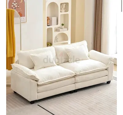 Elegant White Sofa