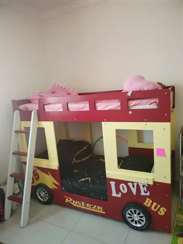 Classifieds: Childrens Car-Themed Bunk Bed (Love Bus) - Good Condition ...
