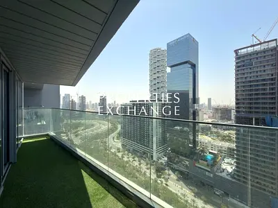 High-Floor 1BR | Downtown City View | Balcony | Luma Park Views JVC