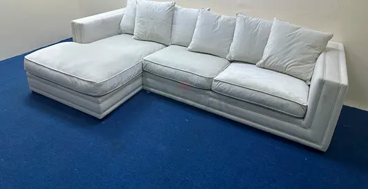Like new condition the one brand lshape sofa