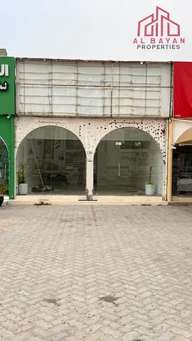 محل للإيجار في النخيل - رأس الخيمة | موقع مميز على الطريق