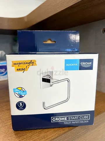 GROHE Start Cube Toilet Paper Holder (New in Box)