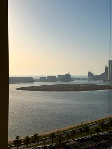 spacious and well-maintained apartment with a direct sea view, offering a comfortable lifestyle in a prime