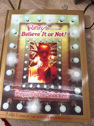 Ripleys Believe It or Not! Prepare to be Shocked! Hardcover Book