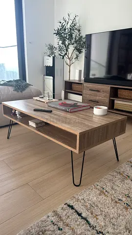 Home centre Ash wood coffee table