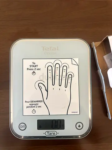 Tefal Digital Kitchen Scale - Good Working Condition - RRP AED 300