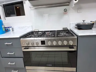 Bosch Series 4 Gas Oven With Fan 90cm Mint Use