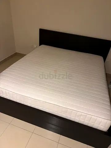 Ikea Queen size bed with mattress available in perfect condition