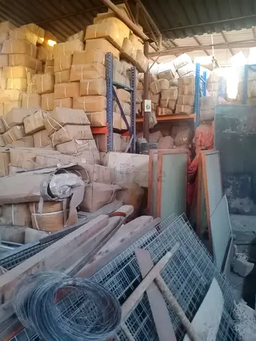 Warehouse Inventory: Assorted Construction Materials