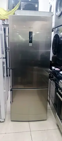Stainless Steel Samsung Bottom-Freezer Refrigerator - Good Condition working Free home delivery