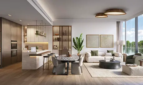 شقة بغرفة نوم واحدة | Highgrove by Ellington | إطلالات على البحيرة والأفق | مفروشة