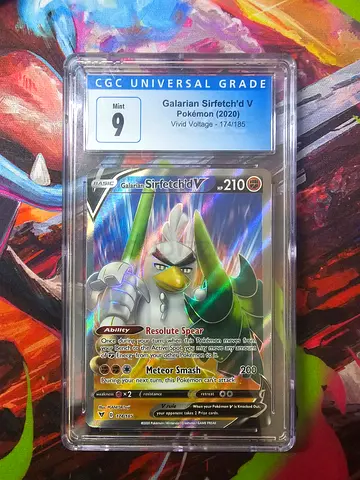 CGC 9 Galarian Sirfetchd V