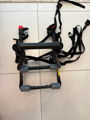 Used 2-Bike Rear Trunk Car Rack - Compact Foldable Carrier