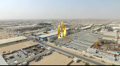 For Sale in Sharjah Industrial Area 3 Property Area: 20,000 sq ft Excellent location, only 230 meters from the main road, on a paved road. Propert