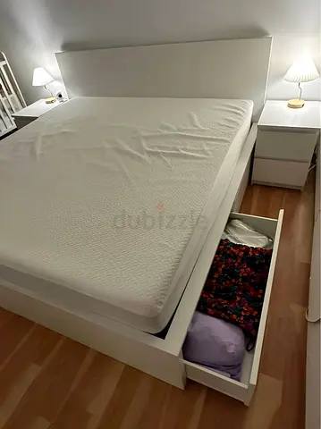 ikea bed and mattress / king size
