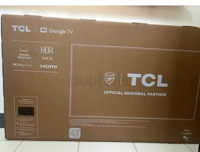 TCL 43 Google TV (Brand new in box) - HDR10, Dolby Audio