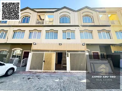 3 Bedroom Uptown Townhouse for Annual Rent in Al Zahya Ajman with Master Room Open View Balcony Garden and Parking