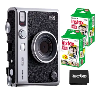 Fujifilm Mini EVO Black with 1 X 20 sheet Film
