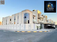 Corner villa with excellent modern finishing – a golden opportunity to own a luxury villa in Ajman