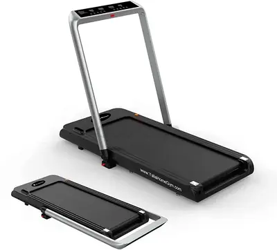 Foldable compact treadmill with digital display