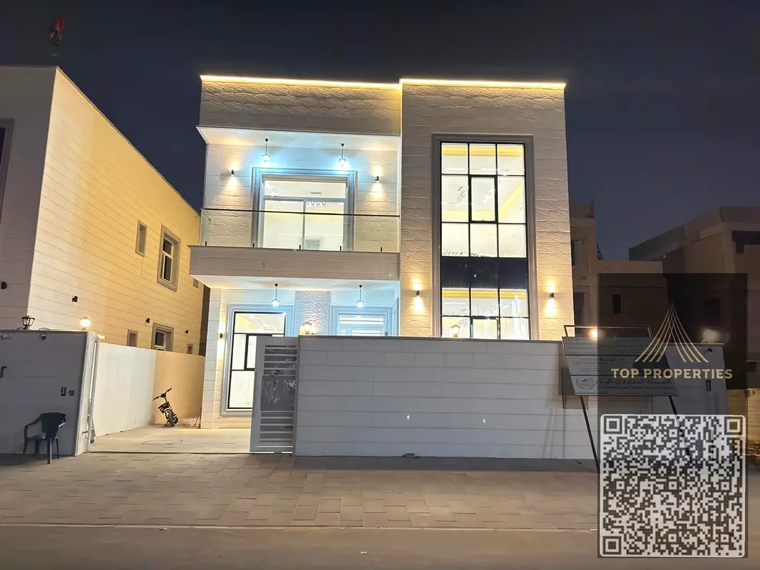 فرصة مميزة للسكن والاستثمار في فيلا بتشطيبات راقية وتصميم عصري، تقع في موقع استراتيجي بمنطقة الزاهية، مع شمول رسوم التسجيل والماء والكهرباء، وسعر قابل
