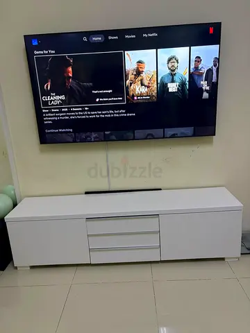 IKEA Besta TV Bentch white high gloss