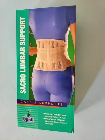 SUPPORT BELT Back bone Brand NEW packed in Box-Sacro Lumber - Size XL