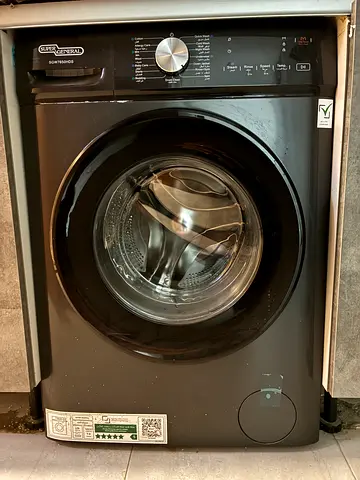 New Front-load Washing Machine - Black, with warranty