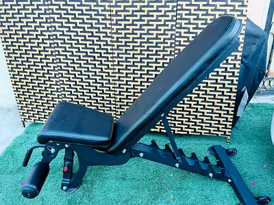 Adjustable Multi-Position Workout Bench with Leg Roller