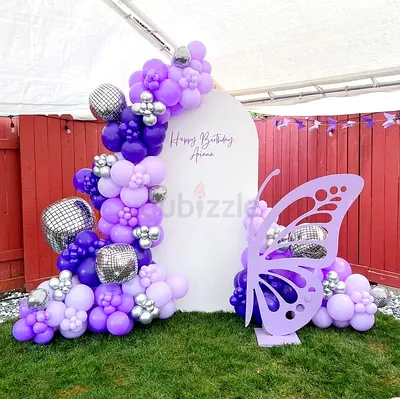 Balloons decorations services Available