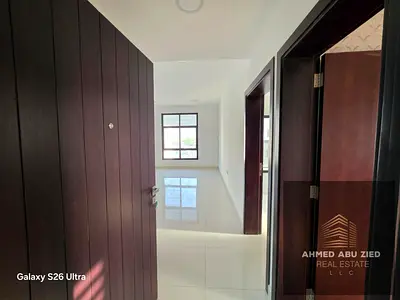 Luxury 3BHK, first occupancy, for annual rent in Al Jurf 3. 3 spacious BR, 3 bath, 2 balcony, free parking, prime location close to all amenities.