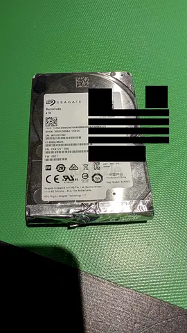 Seagate BarraCuda 4TB 2.5 SATA HDD Not Working