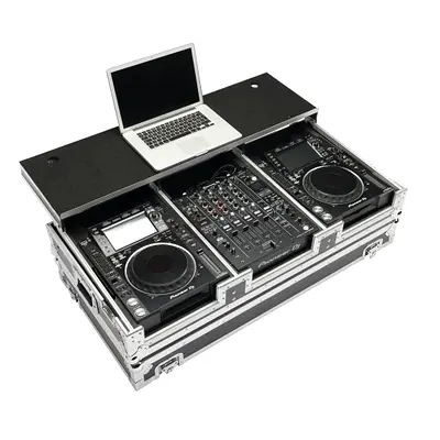 Pioneer CDJ 2000nxs2 with DJM 900 nexus2 DJ Mixer in Magma Flightcase