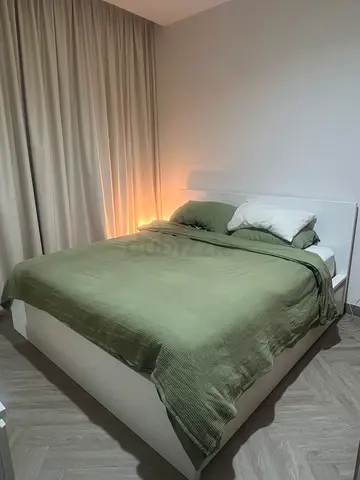 MALM Bed with 2 Drawers 180x200cm + Bed Base (Luroy) + Mattress (Home Center)
