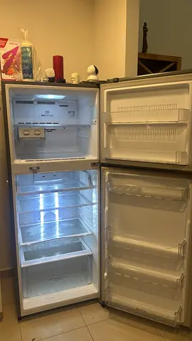 Used top-freezer refrigerator - good working condition
