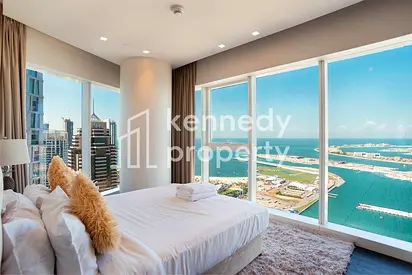 Amazing Sea View | Chiller Free | High Floor