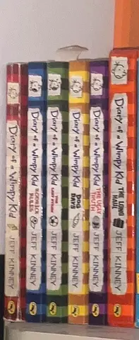 Set of the wimpy kids dairies books