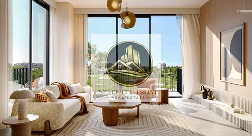 Golf View 1BR | Apartment in Golf Fields | Pool & Garden Access